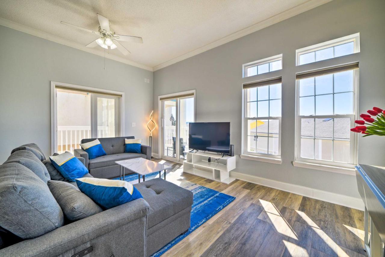 Sunny Pcb Home With Balcony Steps To The Beach! Panama City Beach Exterior foto