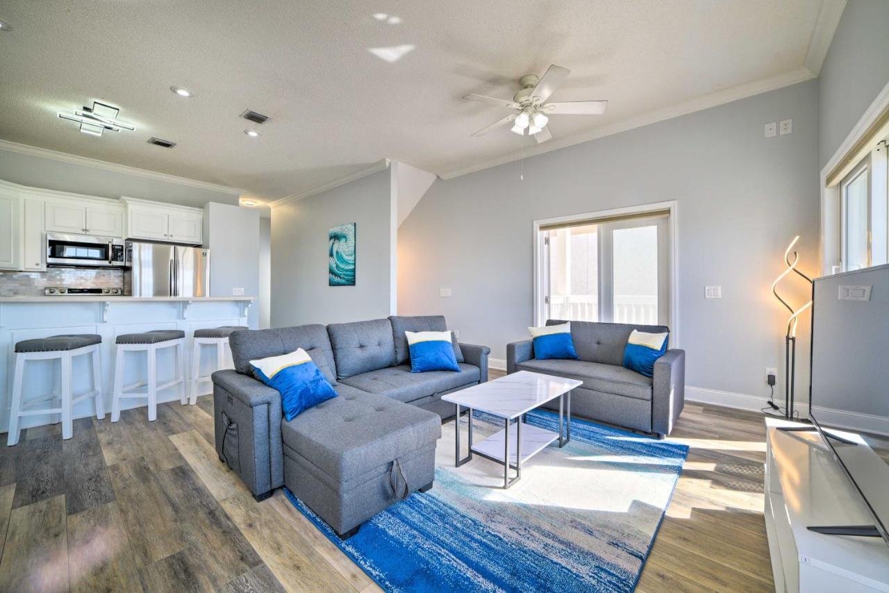 Sunny Pcb Home With Balcony Steps To The Beach! Panama City Beach Exterior foto