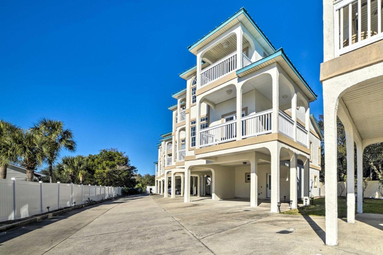 Sunny Pcb Home With Balcony Steps To The Beach! Panama City Beach Exterior foto