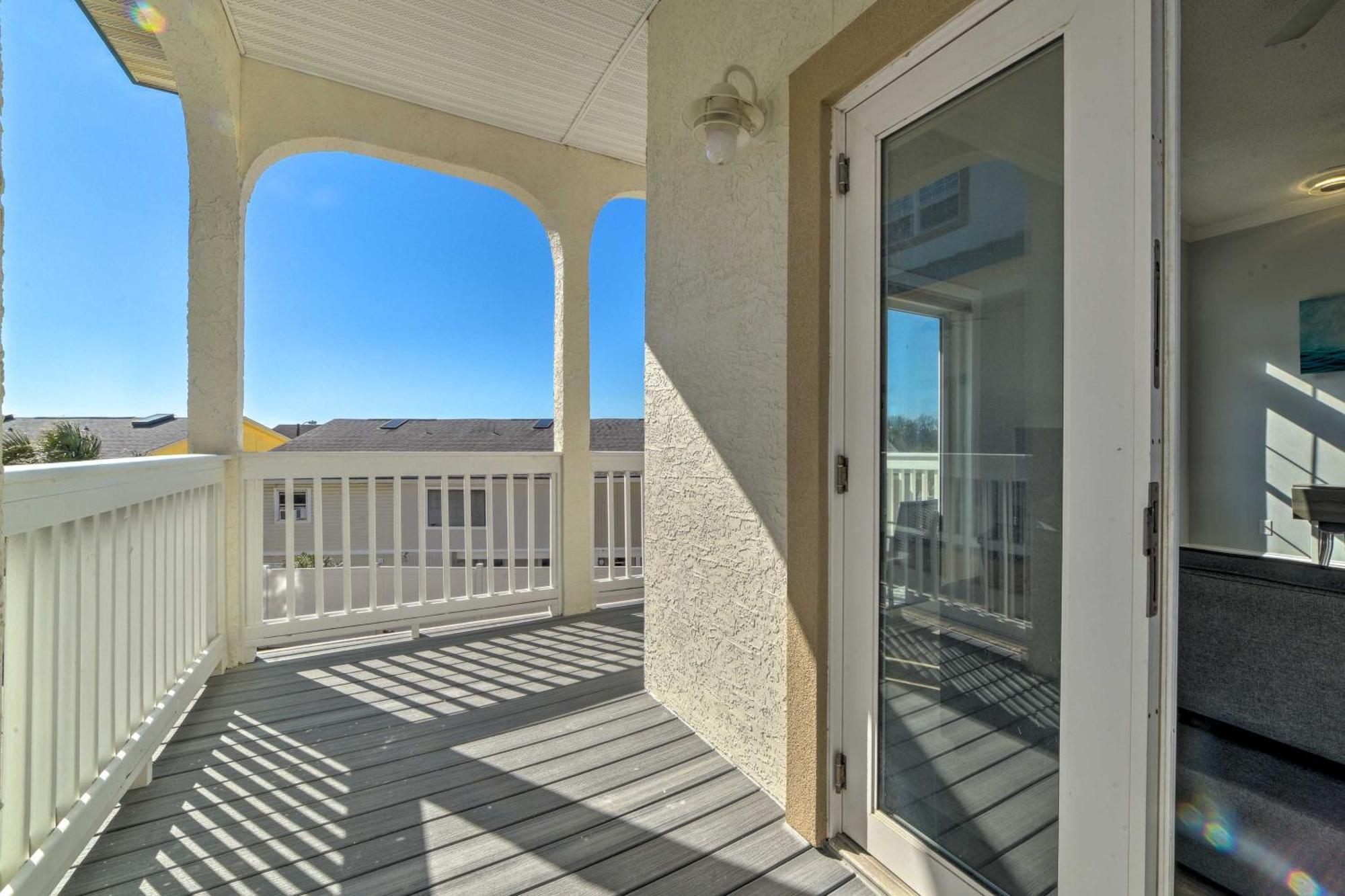 Sunny Pcb Home With Balcony Steps To The Beach! Panama City Beach Exterior foto