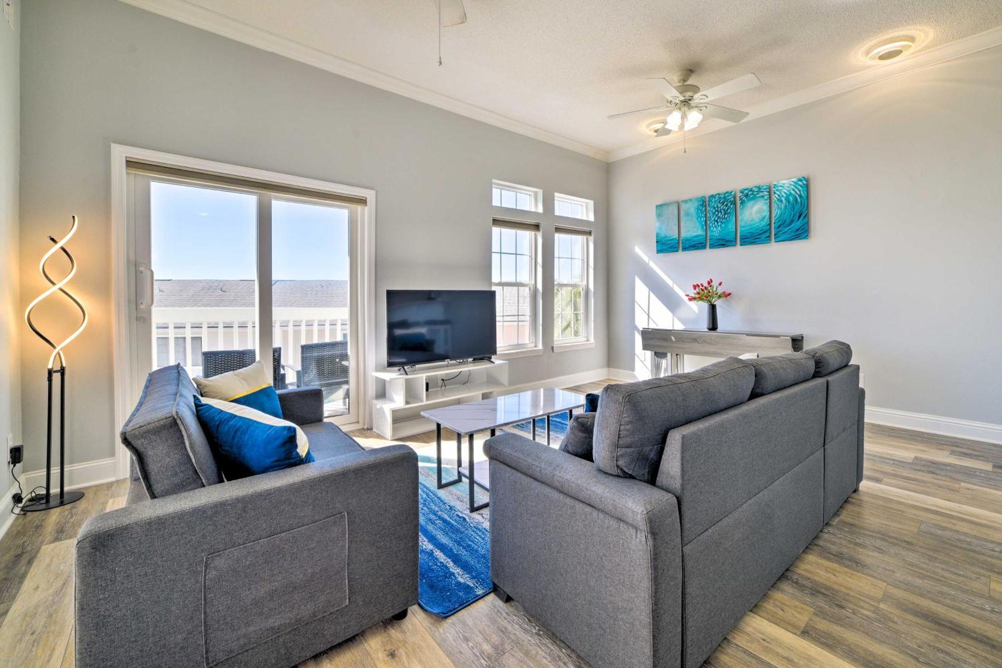 Sunny Pcb Home With Balcony Steps To The Beach! Panama City Beach Exterior foto